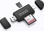 Micro Sd Otg/Usb Çoklu Kart Okuyucu Telefon Ve Bilgisayar Uyumlu