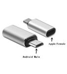 Micro Usb Apple Iphone Ipad Lightning Çevirici Dönüştürücü Aparat