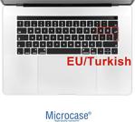 Microcase Macbook Pro Retina 13 A1502 - A1425 Silikon Klavye Koruması - Eu Siyah