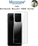 Microcase Samsung Galaxy S20 Ultra Full Ön Arka Kaplama Tpu Soft Koruma Filmi