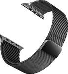 Microsonic Apple Watch Series 7 45Mm Milanese Loop Kordon Siyah