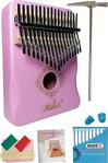 Midex Klx-503 Pembe Kalimba Full Set 17 Tuşlu (Metod Çanta Çekiç)