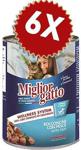 Miglior Gatto Balıklı 405 gr 6'lı Paket Yetişkin Kedi Konservesi