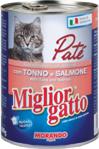 Miglior Gatto Somonlu Ton Balıklı Pate 400 gr Yetişkin Kedi Konservesi