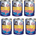 Miglior Gatto Tavuklu Hindili Pate 400 gr 6'lı Paket Yetişkin Kedi Konservesi