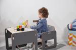 Minera 2-4 Yaş Kumru Montessori Çocuk Oyun, Çalışma, Aktivite Masası Ve Sandalyesi - Beyaz