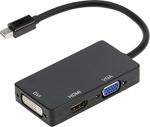 Mini Displayport To Hdmi - Dvi - Vga Dönüştürücü Çevirici Thunderbolt Ücretsiz Kargo