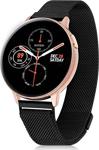 Mini Focus Woom Watch S20 Black Rose Akıllı Saat %100 Türkçe Menü - Ios Ve Android Destekli - 3 Atm Su Geçirmez