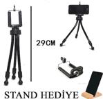 Mini Tripod Selfie Fotoğraf Makinesi Kamera Cep Telefonu Stand