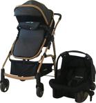 Minigo Benega MNG-40 Gold Siyah Travel Sistem Bebek Arabası