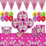Minnie Mouse 40 Kişilik Doğum Günü Parti Malzemeleri Seti