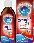 Miraderm Multi Seas Omega 3 Oil Portakal Aromalı 150 Ml