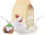 Missha Canlandırıcı Yaprak Maske(Hindistan Cevizi-Süt) Apieu Coconut Milk One-Pack