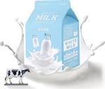 Missha Nemlendirici Bakım Sağlayan Yaprak Maske(Süt) Apieu White Milk One-Pack