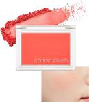 Missha Yumuşak Dokulu Kolay Sürülebilen Allık Cotton Blusher (Red Flat)