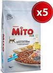 Mito Mix Tavuklu Ve Balıklı Yetişkin Kedi Maması 5 Orjinal Paket