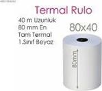 Mitsubishi Clas Rulo 80X40 Yazar Kasa / Adisyon Termal (10 Lu Paket)(5 Li Koli)(10X5=50 Adet)