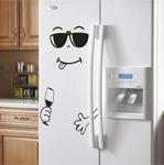 Modatools Buzdolabı Komik Dekorasyonu İçin Dekoratif Sticker Çıkartma