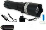 Modizu Km-110 Profesyonel Şarjlı El Feneri Ledli+Flashlight+Zoom Özellikli+Tüfek Aparatı 6 Parça Full Set