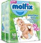 Molfix 10 Adet Bebek Bakım Örtüsü