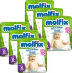 Molfix 10\'lu 6 Paket Bebek Bakım Örtüsü