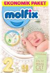 Molfix 2 Numara Mini 58'li Ekonomik Paket Bebek Bezi