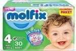 Molfix 3D 4 Numara Maxi 30'lu Bebek Bezi