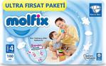 Molfix 4 Numara Maxi 100'Lü Bebek Bezi