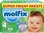 Molfix 4+ Numara Maxi Plus 68'Li Bebek Bezi