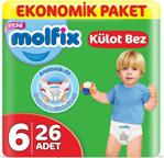 Molfix 6 Beden Extra Large 26 Adet Külot Bez