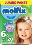 Molfix 6 Numara Extra Large 20'li Bebek Bezi