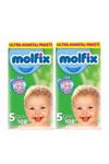 Molfix Bebek Bezi 5 Beden 11-18 Kg Ultra Avantaj Paketi 216 Adet