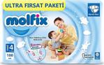 Molfix Bebek Bezi Ultra Fırsat Paketi Maxi 4 No 100 Lü