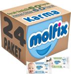 Molfix Islak Havlu Mendil İzotonik Karma Set 24 Lü Set (Yeni Doğan-Hassas Cilt-Ferah Temizlik)