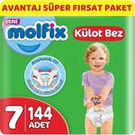 Molfix Külot Bebek Bezi Beden:7 (19+Kg) Xx Large 144 Adet Avantaj Süper Fırsat Pk