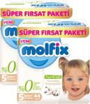 Molfix Pure & Soft 5 Numara Junior 44'lü 2 Paket Bebek Bezi