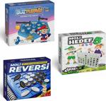 Moli Toys Buz Tuzağı+Hedef 5+Reversi 3 Lü Set