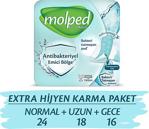 Molped Extra Hijyen Hijyenik Ped Karma Paket 58 Adet