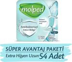 Molped Extra Hijyen Hijyenik Ped Uzun Süper Avantaj Paketi 54 Adet