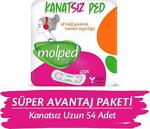 Molped Kanatsız Uzun 18'Li 3 Adet Hijyenik Ped