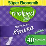 Molped Nefes Alan Koruma Normal Parfümsüz 40 Adet Günlük Ped