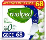 Molped Pure&Soft Gece Avantajlı Mega Fırsat Paketi 68 Adet