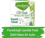 Molped Pure&Soft Günlük Pedi Swli 60 Adet