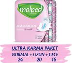 Molped Ultra Hijyenik Ped Karma Paket 60 Adet