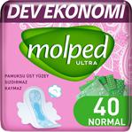 Molped Ultra Normal Dev Ekonomik 40'lı Hijyenik Ped