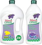 Mom'S Green 2'Li Set Bitkisel Çamaşır Temizleyici 2 Lt Lavanta - Bitkisel Yumuşatıcı 1 Lt Lavanta