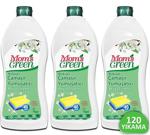 Mom'S Green 3'Lü Set Mom'S Green Bitkisel Çamaşır Yumuşatıcı 120 Yıkama - Beyaz Çi̇çekler Eco