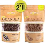 Mom'S Natural Foods 2'Li̇ Granola - Kakao Findik 360 Gr - Yer Fistiği 360 Gr