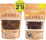 Mom'S Natural Foods 2'Li̇ Granola - Keçi̇boynuzu 360 Gr - Kakao Findik 360 Gr