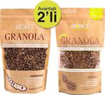 Mom'S Natural Foods 2'Li̇ Granola - Keçi̇boynuzu 360 Gr - Yer Fistigi 360 Gr